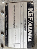 KEF/Aldell Polermaskine