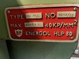 Maskinsaks 2000x6 mm.