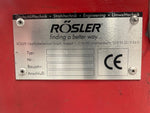 Glasblæsekabine Rösler